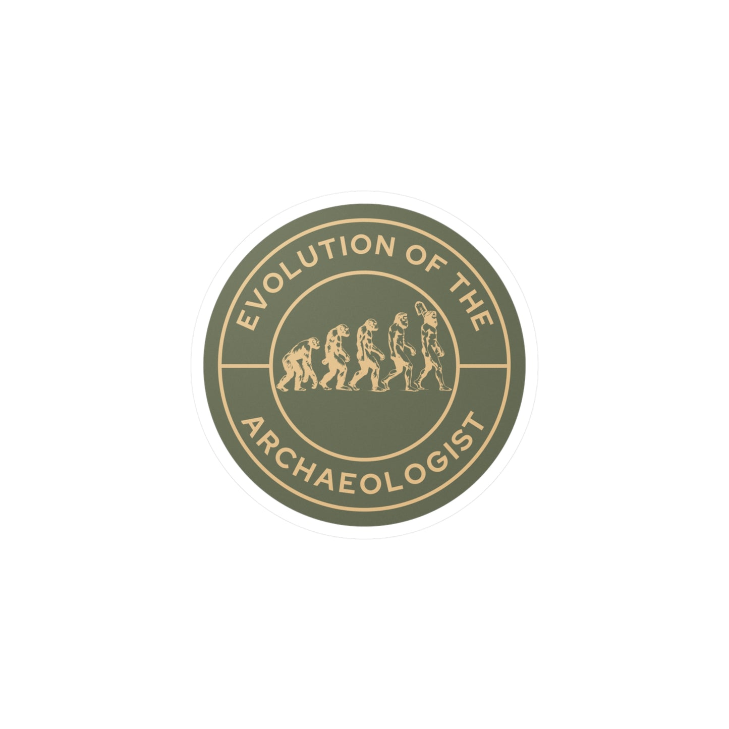 Prehistoric Glow Up Vinyl Sticker