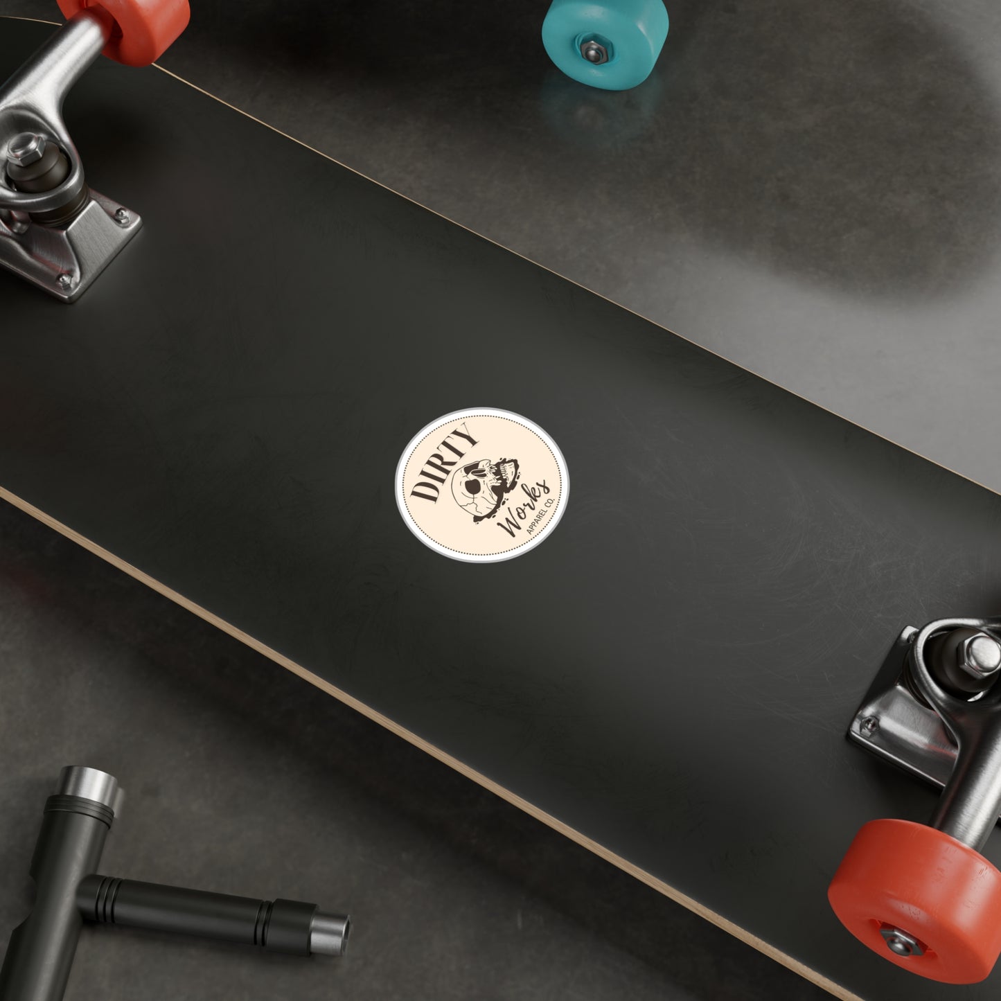 Dirty Works Apparel Vinyl Sticker