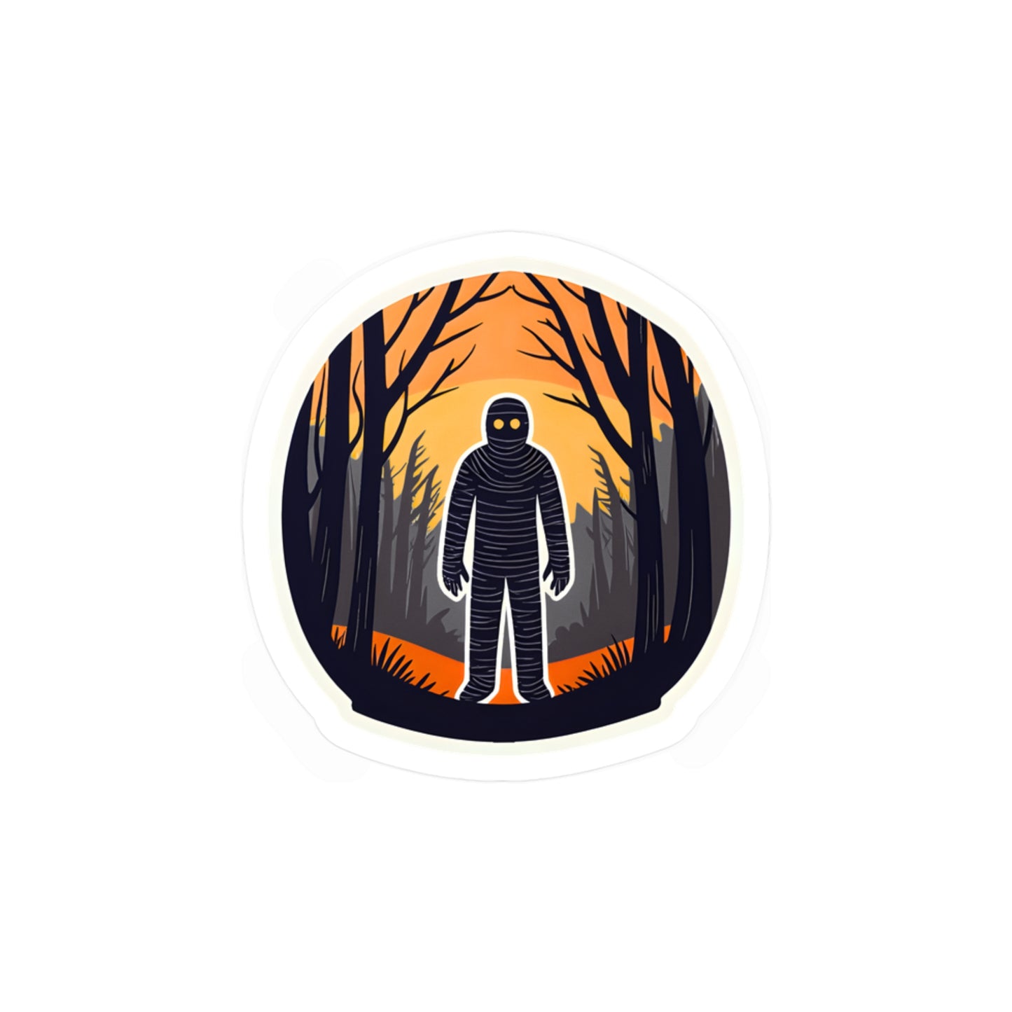 Mummy Vinyl Decal