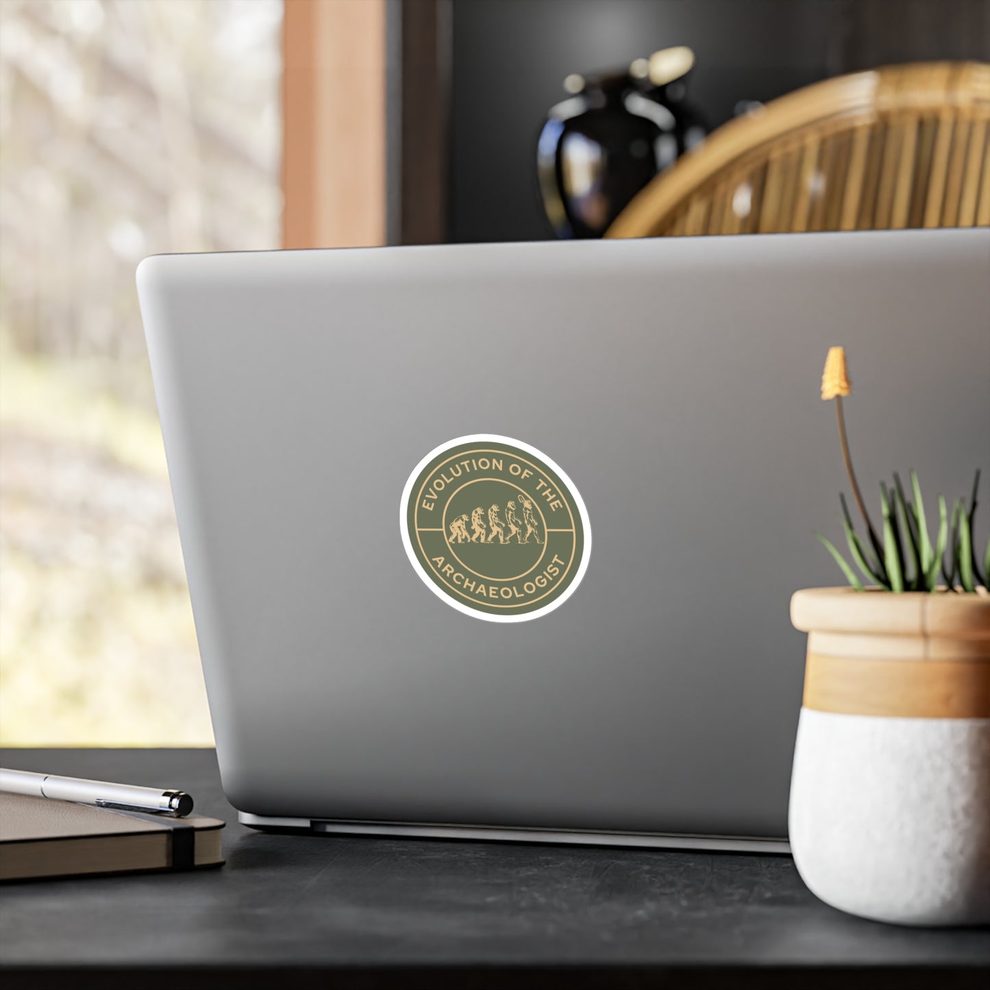 Prehistoric Glow Up Vinyl Sticker