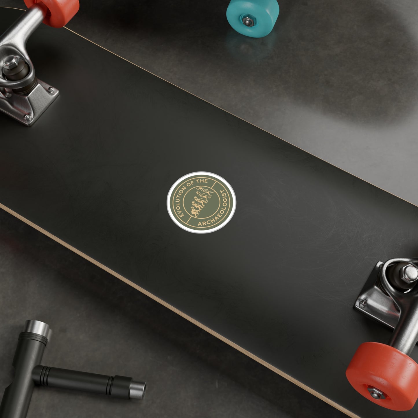 Prehistoric Glow Up Vinyl Sticker