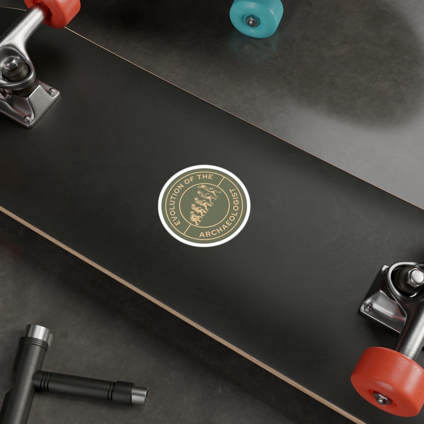 Prehistoric Glow Up Vinyl Sticker