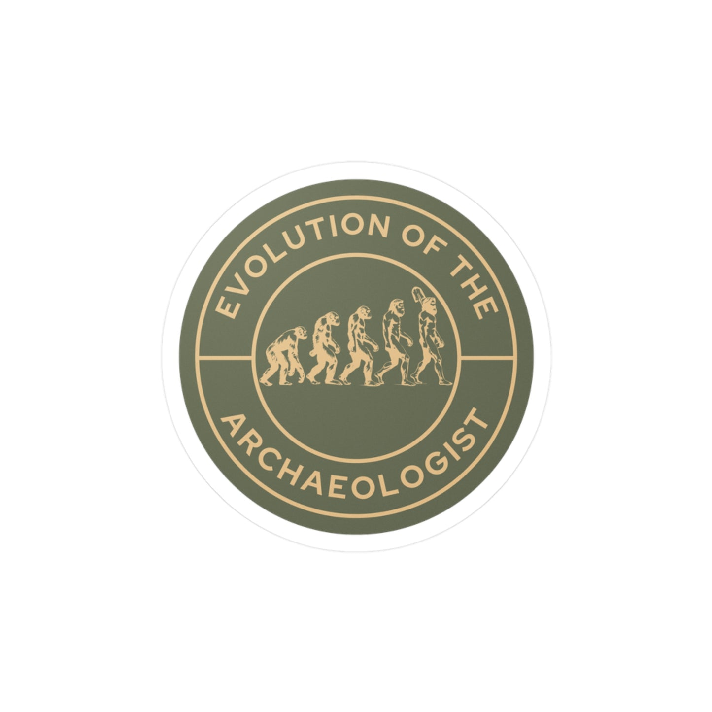 Prehistoric Glow Up Vinyl Sticker