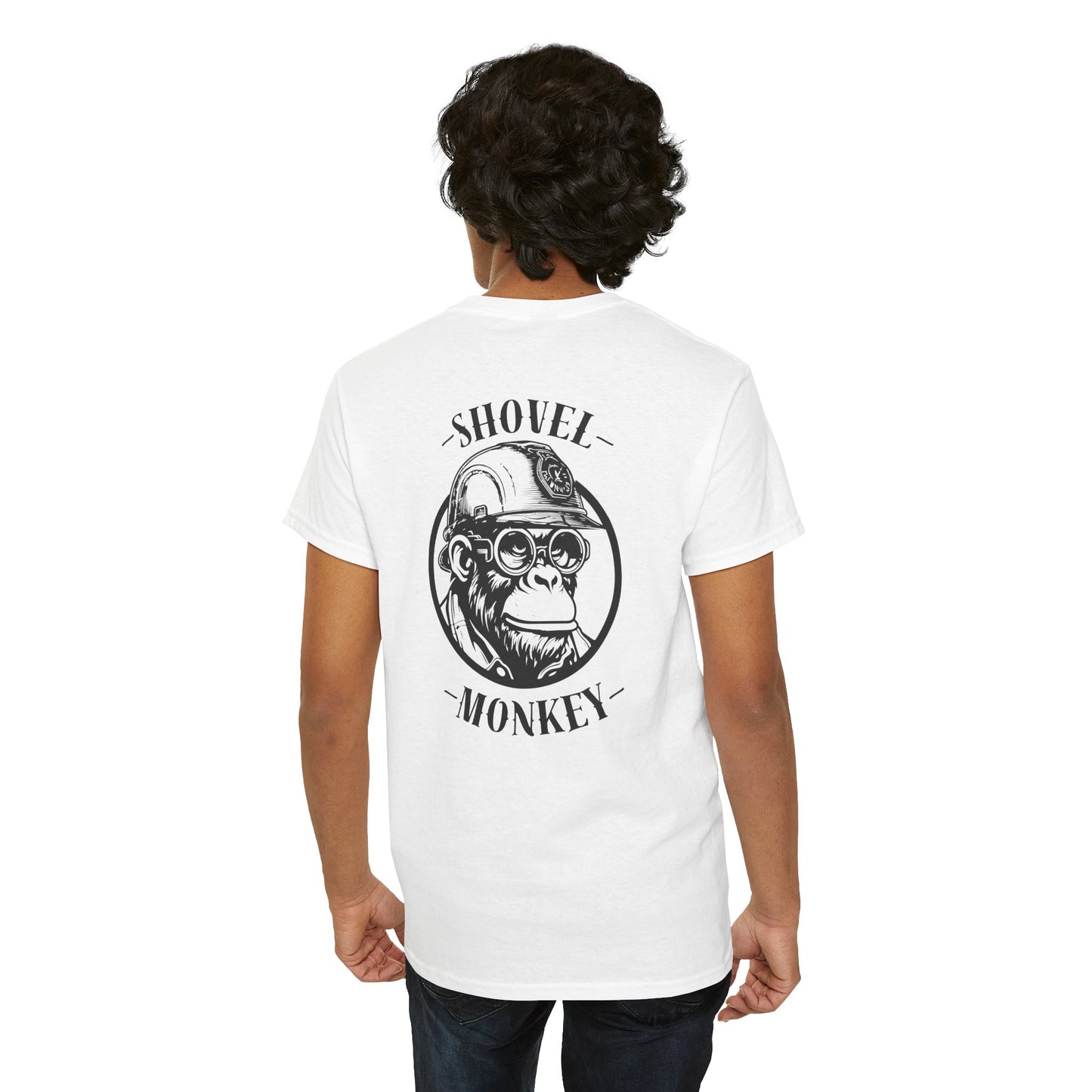 Shovel Monkey Graphic Tee