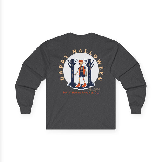 Dirty Works Apparel Halloween Long Sleeve Tee