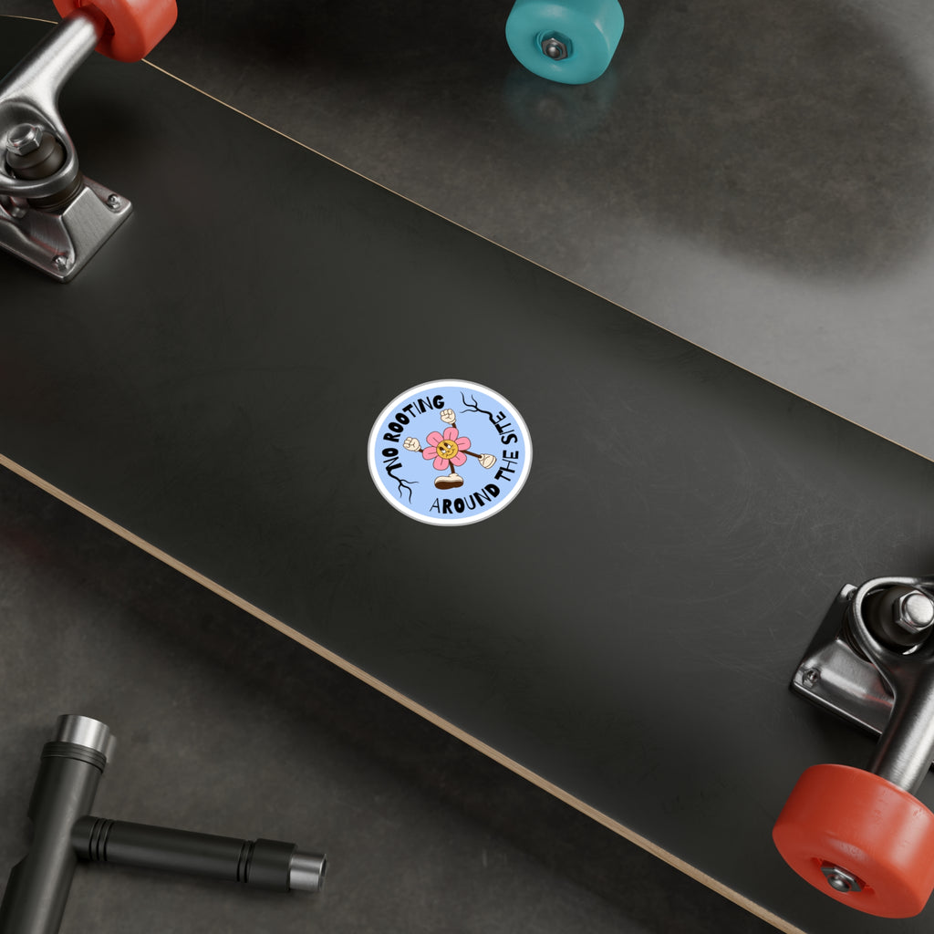 Rooting Around Vinyl Decal