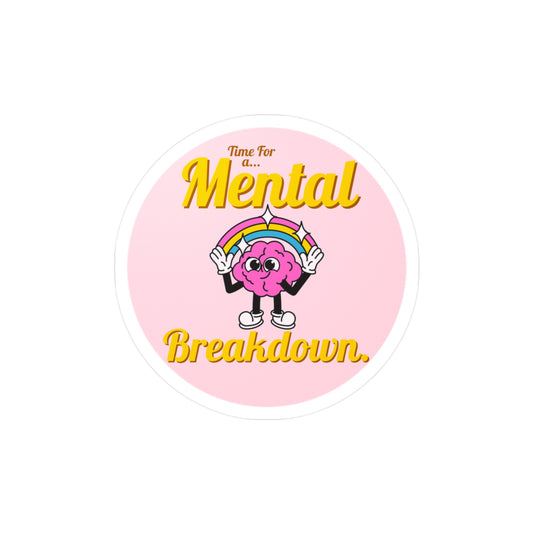 Mental Breakdown Decal