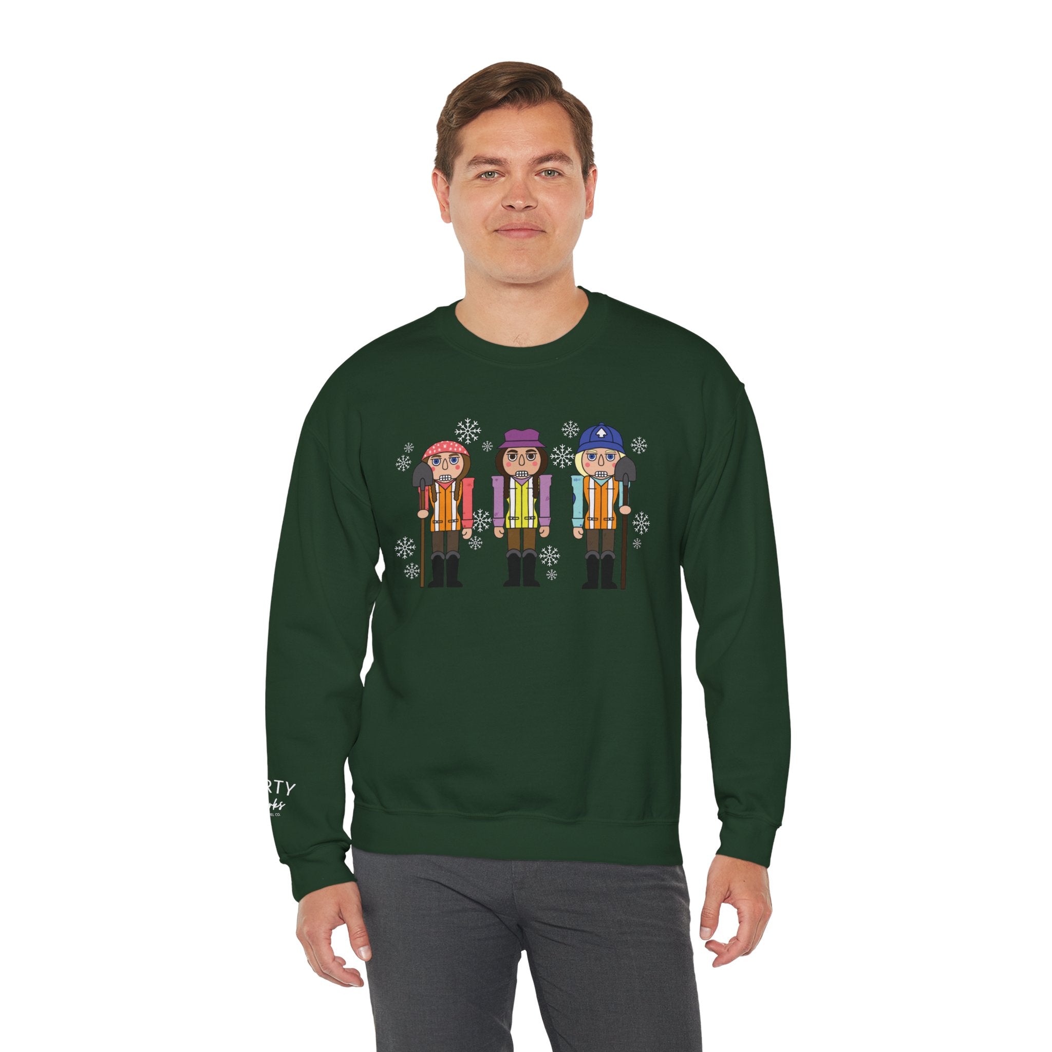 Archaeo-Crackin' Holiday Crewneck