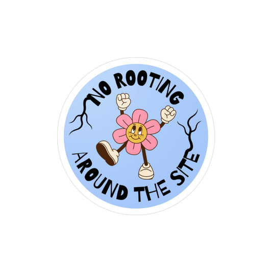 Rooting Around Vinyl Decal