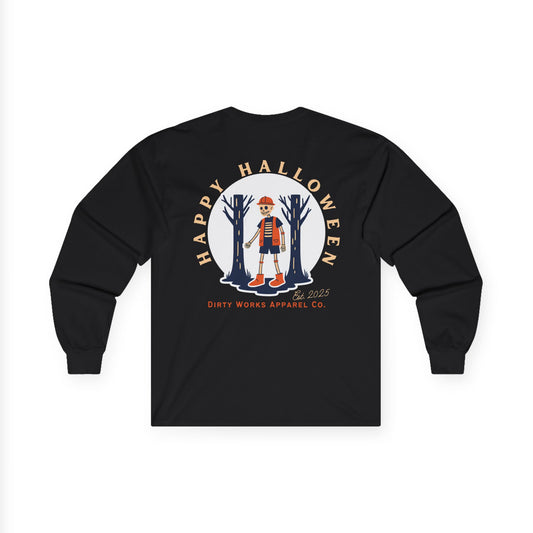 Dirty Works Apparel Halloween Long Sleeve Tee